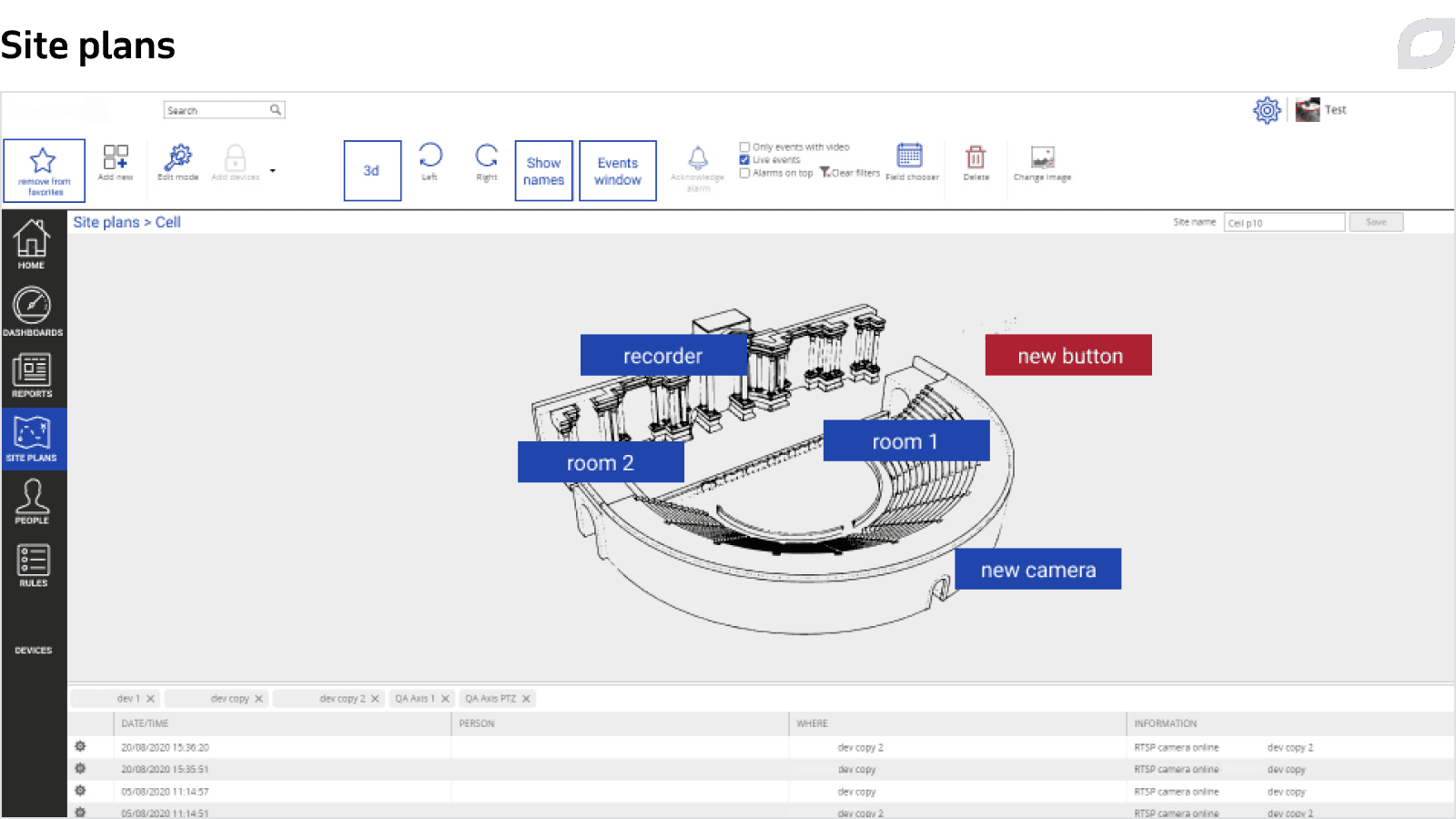 Site plans