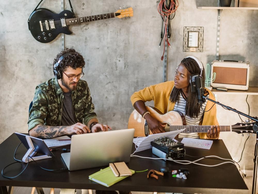 Engagiertes Team für ein Musikvertriebsunternehmen