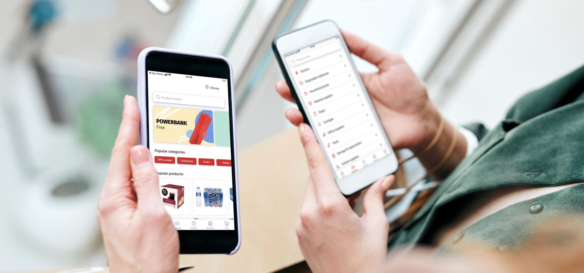 Eine in SAP Commerce integrierte mobile Anwendung für eine Einzelhandelskette